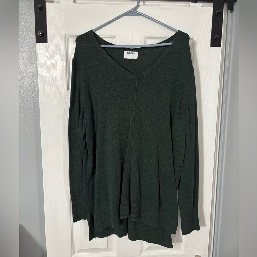 Old Navy Dark Green Knit Sweater